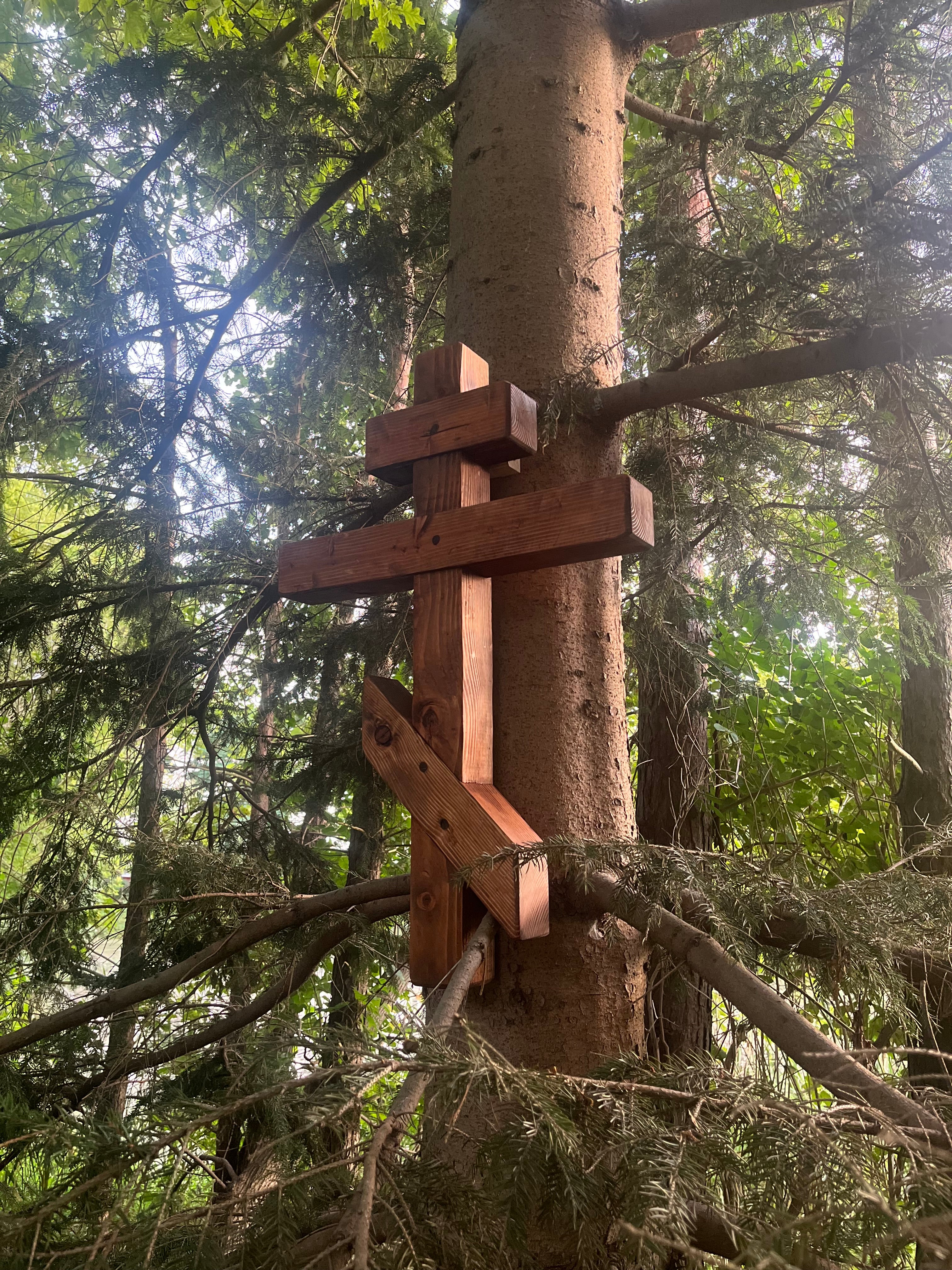 Handcrafted Orthodox Timber Cross