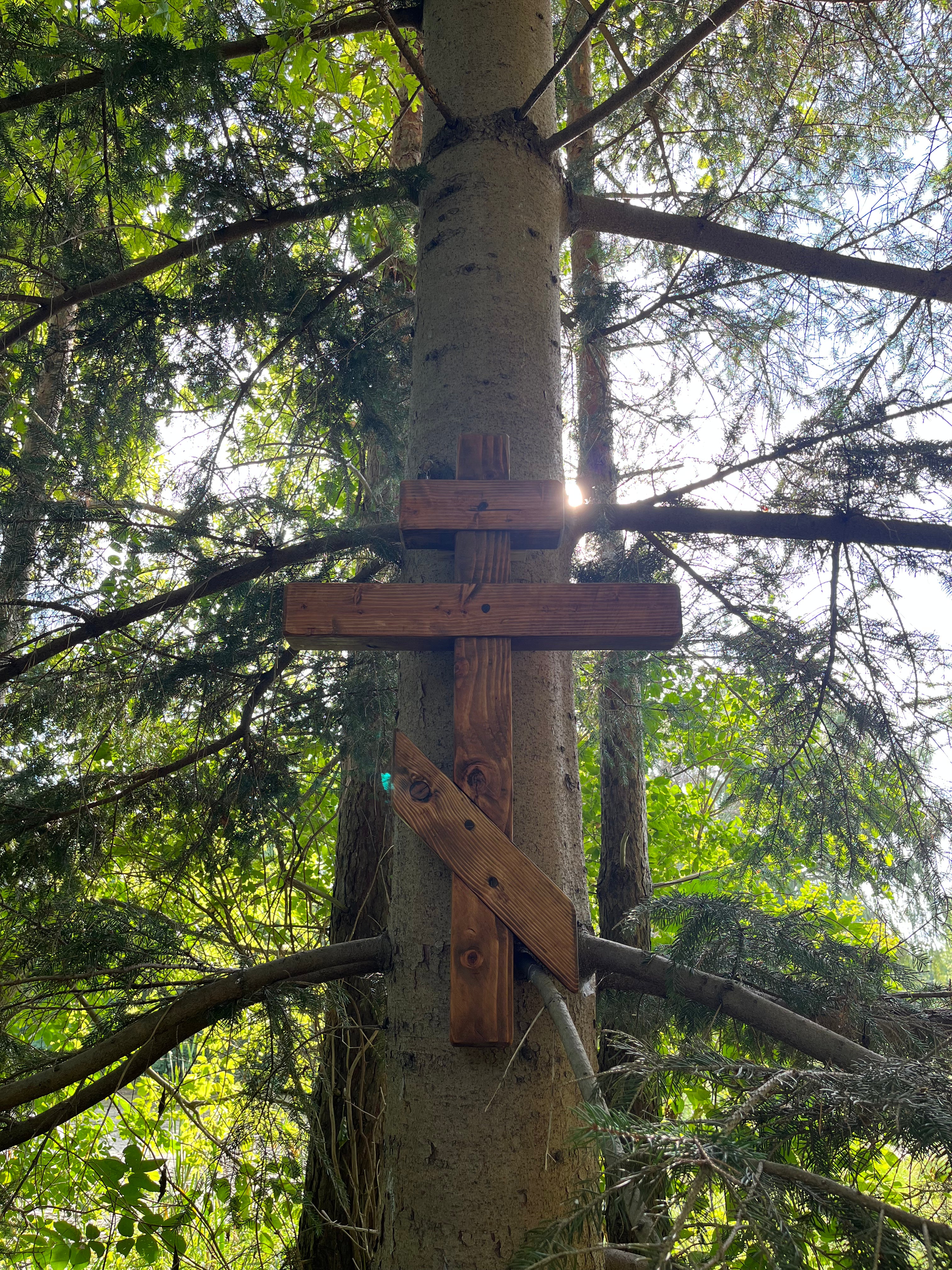 Handcrafted Orthodox Timber Cross
